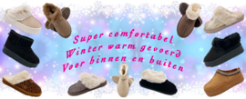 Winter schoenen en pantoffels