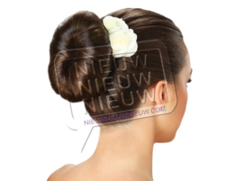 Hot Buns voor bruin haar