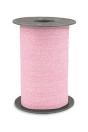 Krullint | Licht roze | Glitter | 5 meter