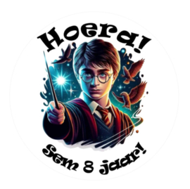 Traktatiestickers | Harry Potter | Met naam