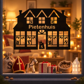 Herbruikbare Raamstickers | Pieten Pakhuis