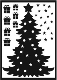 Raamsticker  | Kerstboom