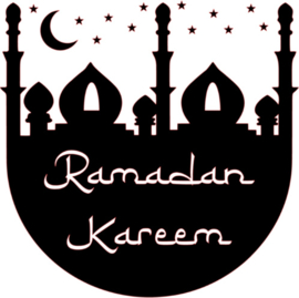 Herbruikbare raamsticker | Ramadan Kareem