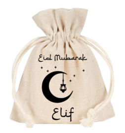 Traktatiezakje | Eid Mubarak | Maan & Lantaarn | Met naam