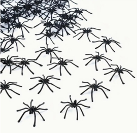 Spinnen | Zwart 4 cm