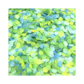 Confetti | Groen - Blauw - Geel
