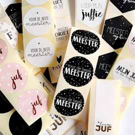 Sticker mix | Juf & Meester