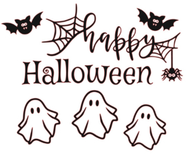 Raamsticker | Happy Halloween