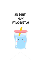 Sticker | Jij bent mijn favorietje