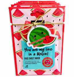 Gezichtsmasker | You are my one in a melon | Fijne vakantie