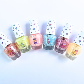 Glitter nagellak | In 6 verschillende kleurtjes
