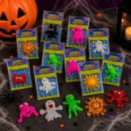 Plakkerige Halloween Griezels 5-6 cm