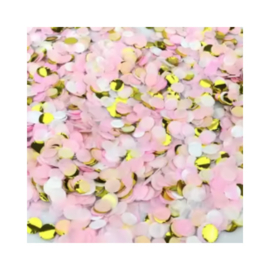 Confetti | Roze - Goud - Wit