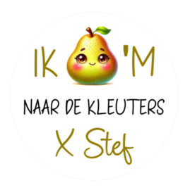 Traktatiestickers | Ik PEER 'm | Met naam