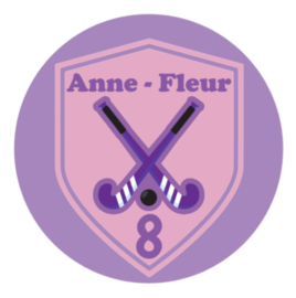 Traktatiestickers | Hockey | Met naam