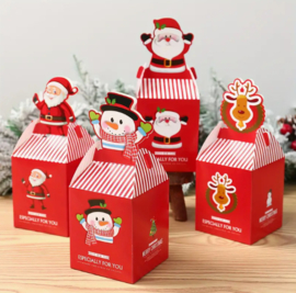 Cadeaudoosje | Kerst 4 uitvoeringen