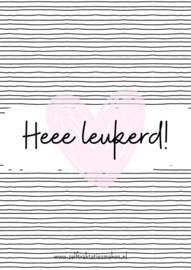 Chocoladewikkel | Hee leukerd!