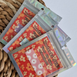 Magnetische boekenlegger | Bedankt Juf! Voor dit fijne schooljaar!