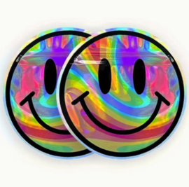 Traktatiezakje | Smiley | Met sluitstrip | 10 cm