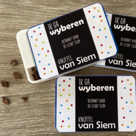 Stickers op verzoek