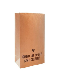 Paperbag | Omdat jij zo lief....