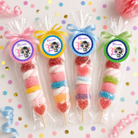 Traktatiestickers | Zebra | Met naam