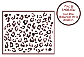 Pimp je traktatie | Panterprint stickers