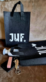 Vilten shopper | Juf hartjes