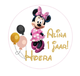 Sticker | Minnie Mouse jarig