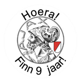 Traktatiestickers | Ajax | Met naam