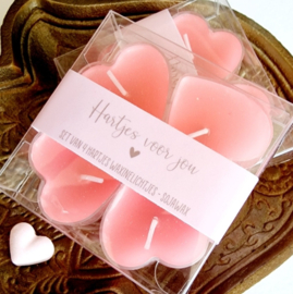 Waxinehartjes | Hartjes voor jou