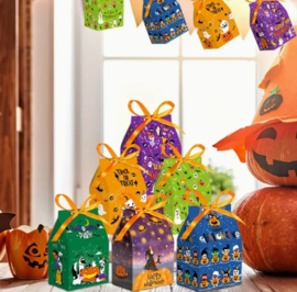 Traktatiedoosjes | Halloween | Met lint