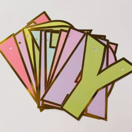 Slinger | Happy birthday pastel