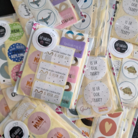 Stickers |  Wensetiketten
