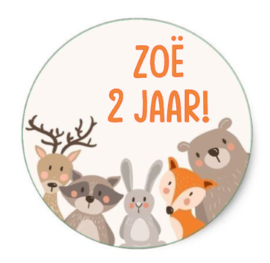 Sticker | Bosdieren