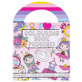 Kleur en stickerboekje | Prinses