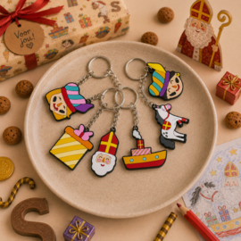 Sleutelhangers | Sinterklaas assorti