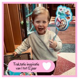 Traktatie inspiratie per leeftijd van 1 tot 12 jaar!