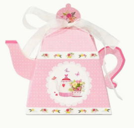 Cadeaudoosje | Theepot | Voor Juf