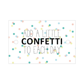 Kadolabel | Add a little confetti...