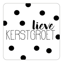 Sticker | Lieve kerstgroet