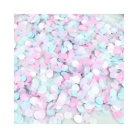 Confetti | Roze - Blauw - Wit