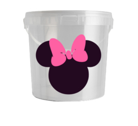 Beker/emmertje afsluitbaar | Minnie mouse