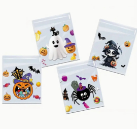 Cellofaanzakje | Halloween | 10 x 10 cm