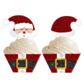 Cupcakewikkel | Kerstman