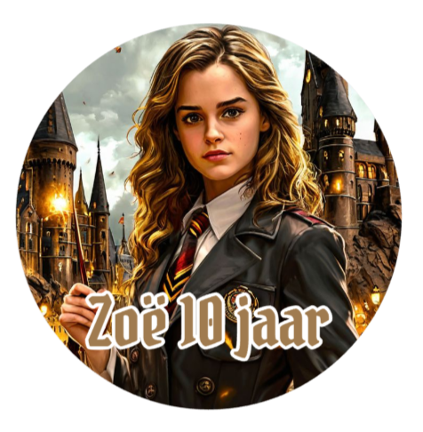 Traktatiestickers | Hermelien | Met naam