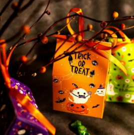 Traktatiedoosjes | Halloween | Met lint