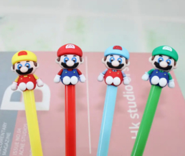 Super Mario | Gelpen | Zwart schrijvend