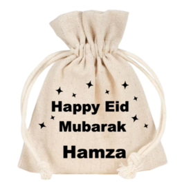Traktatiezakje | Happy Eid Mubarak | Met naam