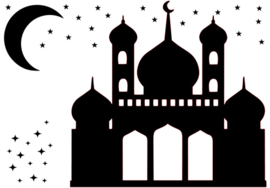 Raamsticker | Moskee 2